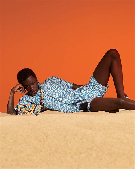 fendi marco mengoni giovanni dario laudicina|Discover FENDI Summer 2021 Vertigo Beachwear Capsule .